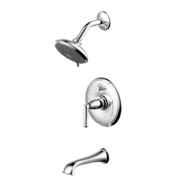 Ultra Faucets Chrome Tub and Shower Trim-UF79600