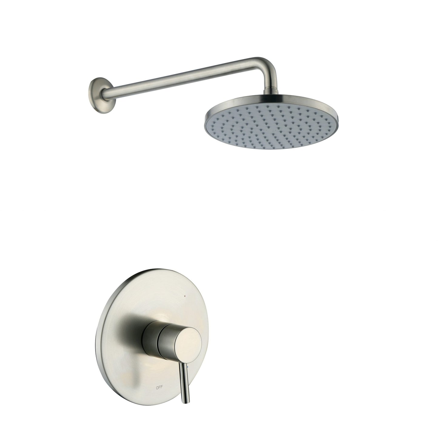 Ultra Faucets PVD Brushed Nickel Shower Trim Only-UF79503-1