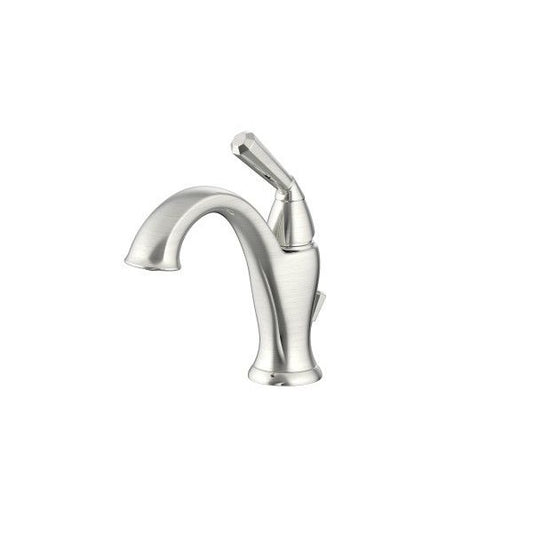 Ultra Faucets Single-Handle Brushed Nickel Lavatory Faucet-UF35213