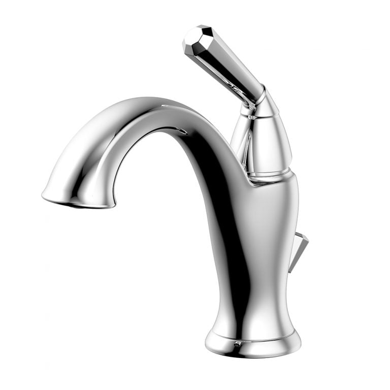 Ultra Faucets Single-Handle Chrome Lavatory Faucet-UF35210