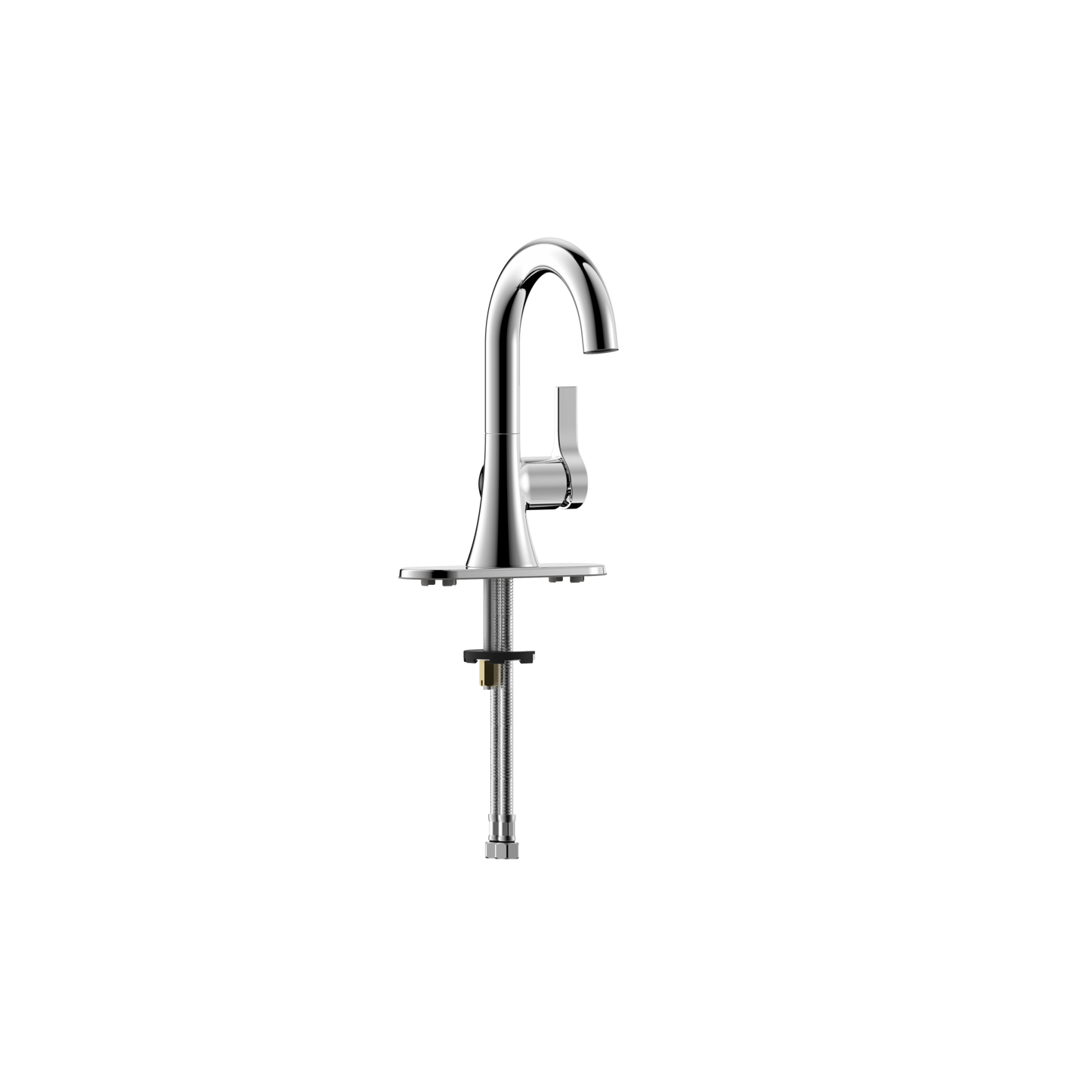Ultra Faucets Single-Handle Chrome Lavatory Faucet-UF38000