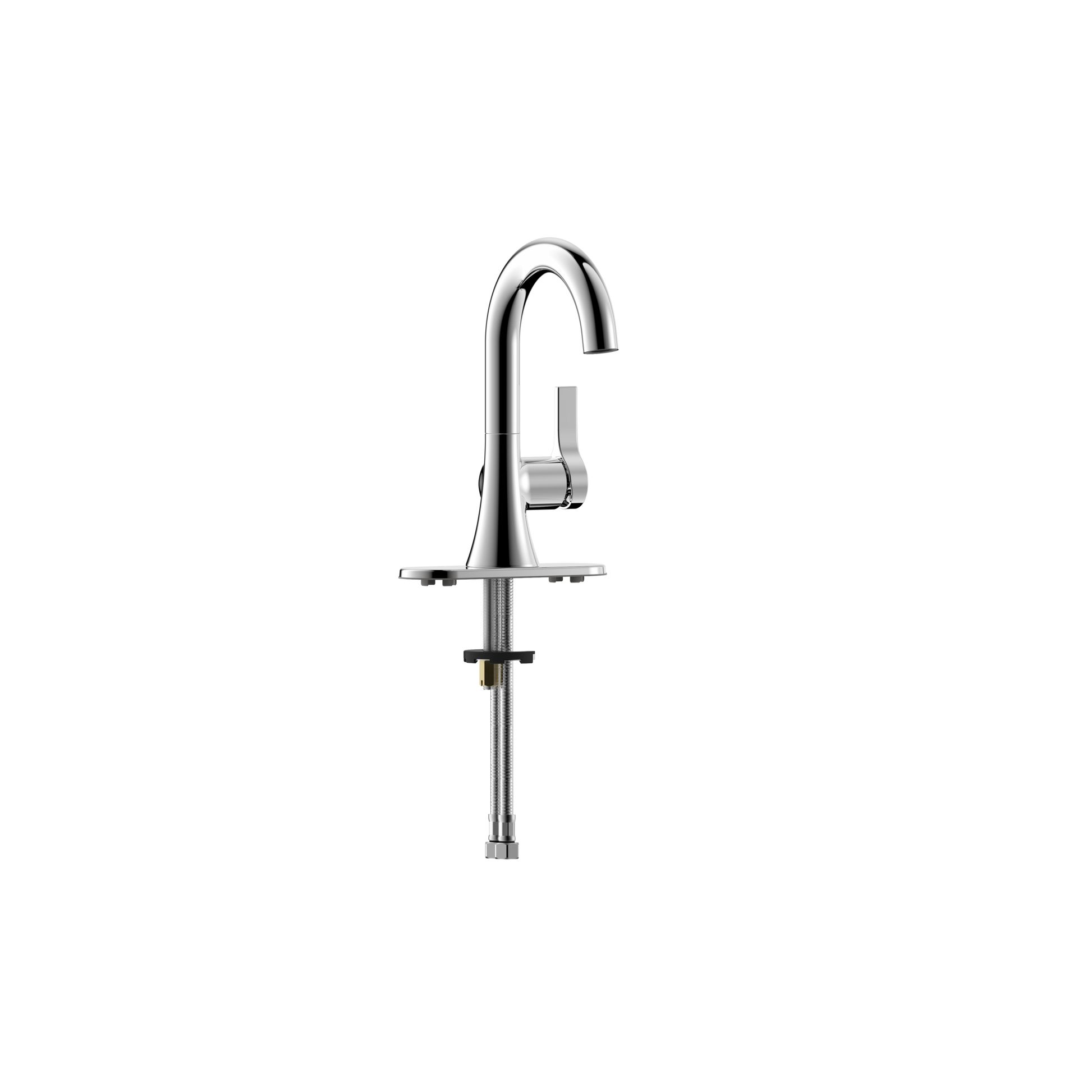 Ultra Faucets Single-Handle Chrome Lavatory Faucet-UF38000