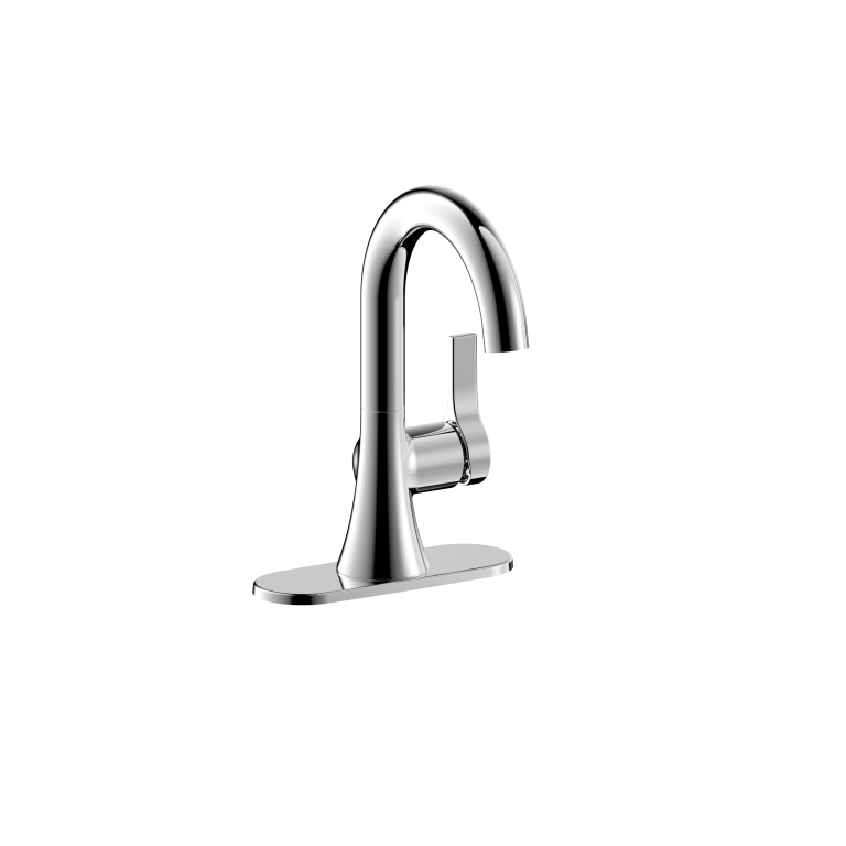 Ultra Faucets Single-Handle Chrome Lavatory Faucet-UF38000