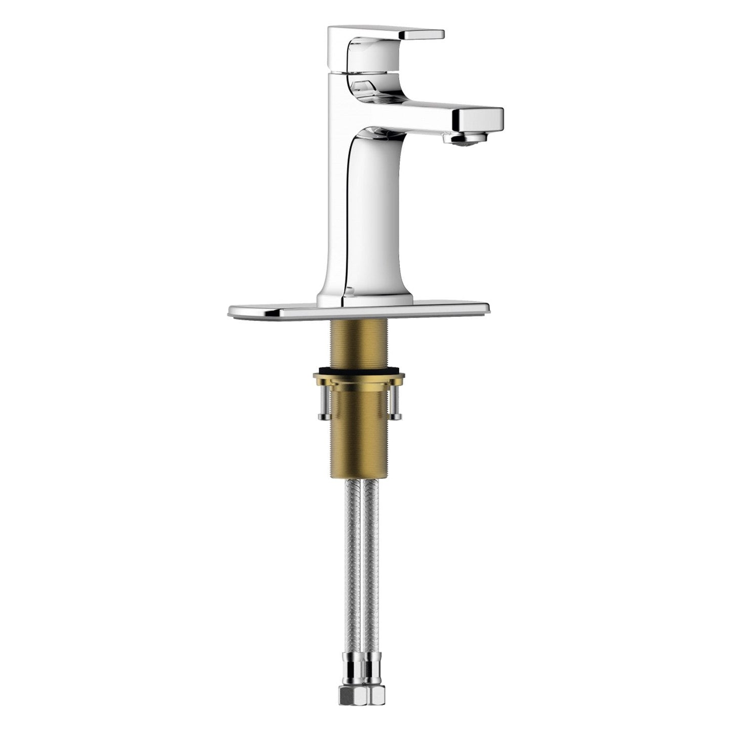 Ultra Faucets Single-Handle Chrome Lavatory Faucet-UF38100