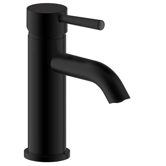 Ultra Faucets Single-Handle Matte Black Lavatory Faucet-UF36507