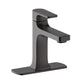 Ultra Faucets Single-Handle Matte Black Lavatory Faucet-UF38107