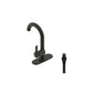 Ultra Faucets Single-Handle Oil Rubbed Bronze Lavatory Faucet-UF38005