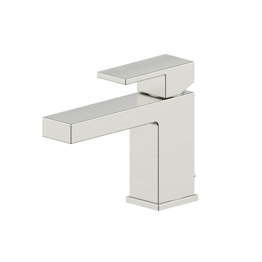 Ultra Faucets Single-Handle PVD Brushed Nickel Lavatory Faucet-UF37703