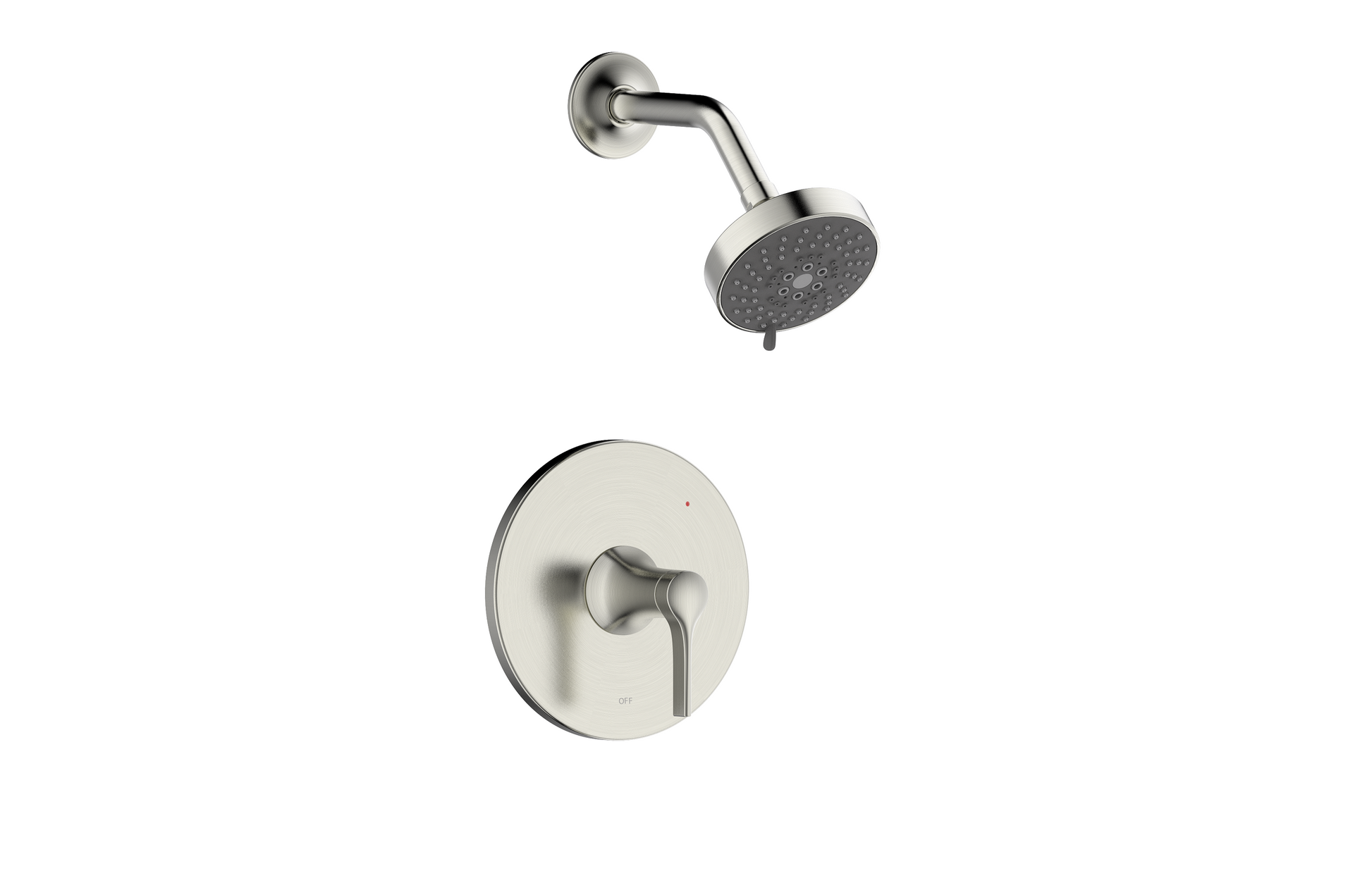 Ultra Faucets Single-Handle PVD Brushed Nickel Shower Only Trim-UF79703-1
