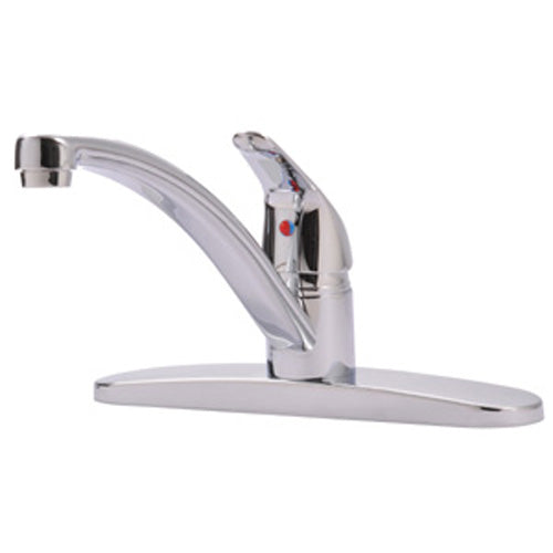 Ultra Faucets Single-Handle Polished Chrome Kitchen Faucet