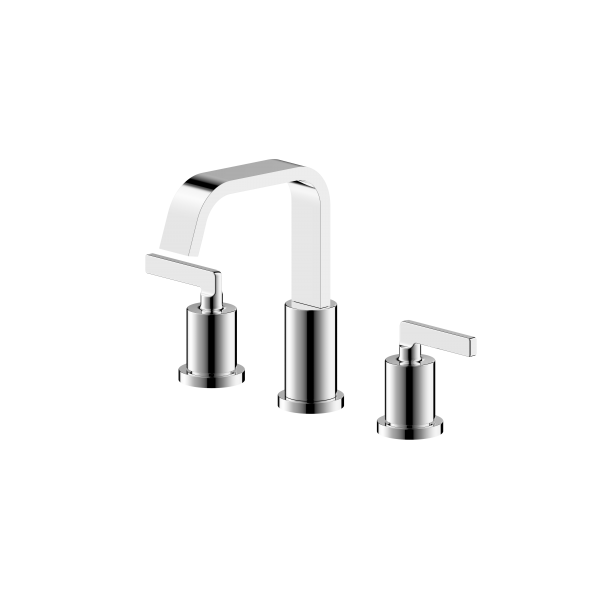Ultra Faucets Two-Handle Widespread Chrome Lavatory Faucet-UF56700