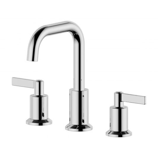 Ultra Faucets Two-Handle Widespread Chrome Lavatory Faucet-UF57000