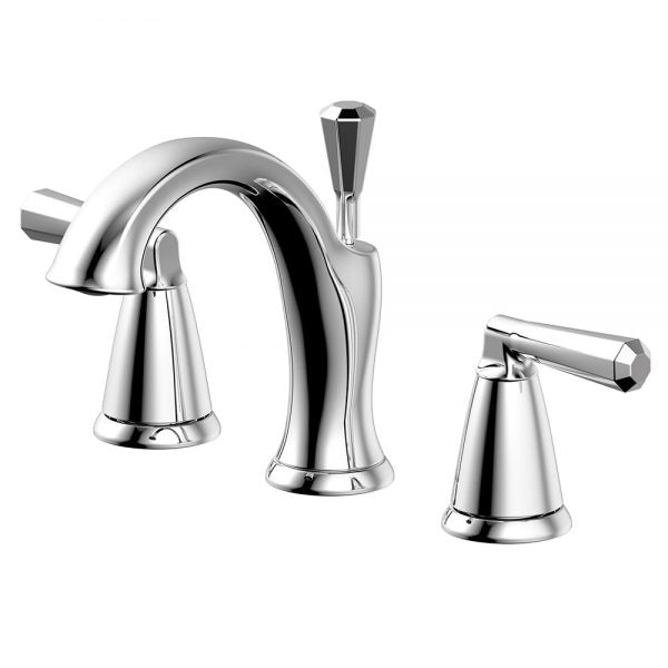 Ultra Faucets Widespread Chrome Lavatory Faucet-UF55710