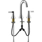 Ultra Faucets Widespread Chrome Lavatory Faucet-UF56600