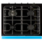 Unique Off Grid UGP-24CR RH B Classic 24" x 10" With 3 Powerful Motor Black Stainless Steel Rangehood