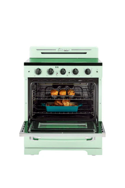 Unique Off Grid UGP-24CR RH T Classic 24" x 10" With 3 Powerful Motor Turquoise Stainless Steel Rangehood