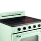 Unique Off Grid UGP-30CR EC LG Classic 30" x 42" With Single Oven and 5 Burners Mint Green Range