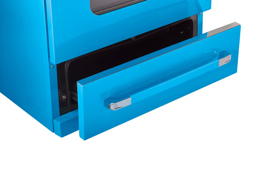 Unique Off Grid UGP-30CR RB Classic 30" x 42" With Single Oven and 4 Burners Blue Range