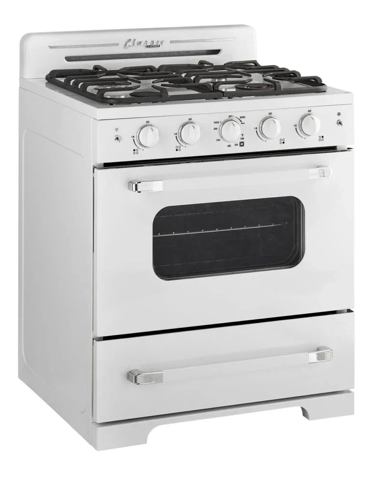 Unique Off Grid UGP-30CR RH W Classic 30" x 10" With 2 Powerful Motors White Stainless Steel Rangehood