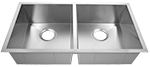 Urban Place Congregation 31" Stainless Steel 7" Depth Zero-Edge Kirchen Sink by Chemcore Industries