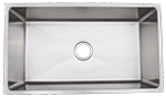 Urban Place Integration 31" Stainless Steel Radial Kirchen Sink by Chemcore Industries