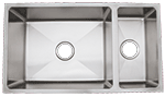Urban Place Rendition 31" Stainless Steel Radial Kirchen Sink by Chemcore Industries
