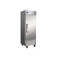 Valpro 19 cu.ft. Single Solid Door Stainless Steel Reach-In Freezer