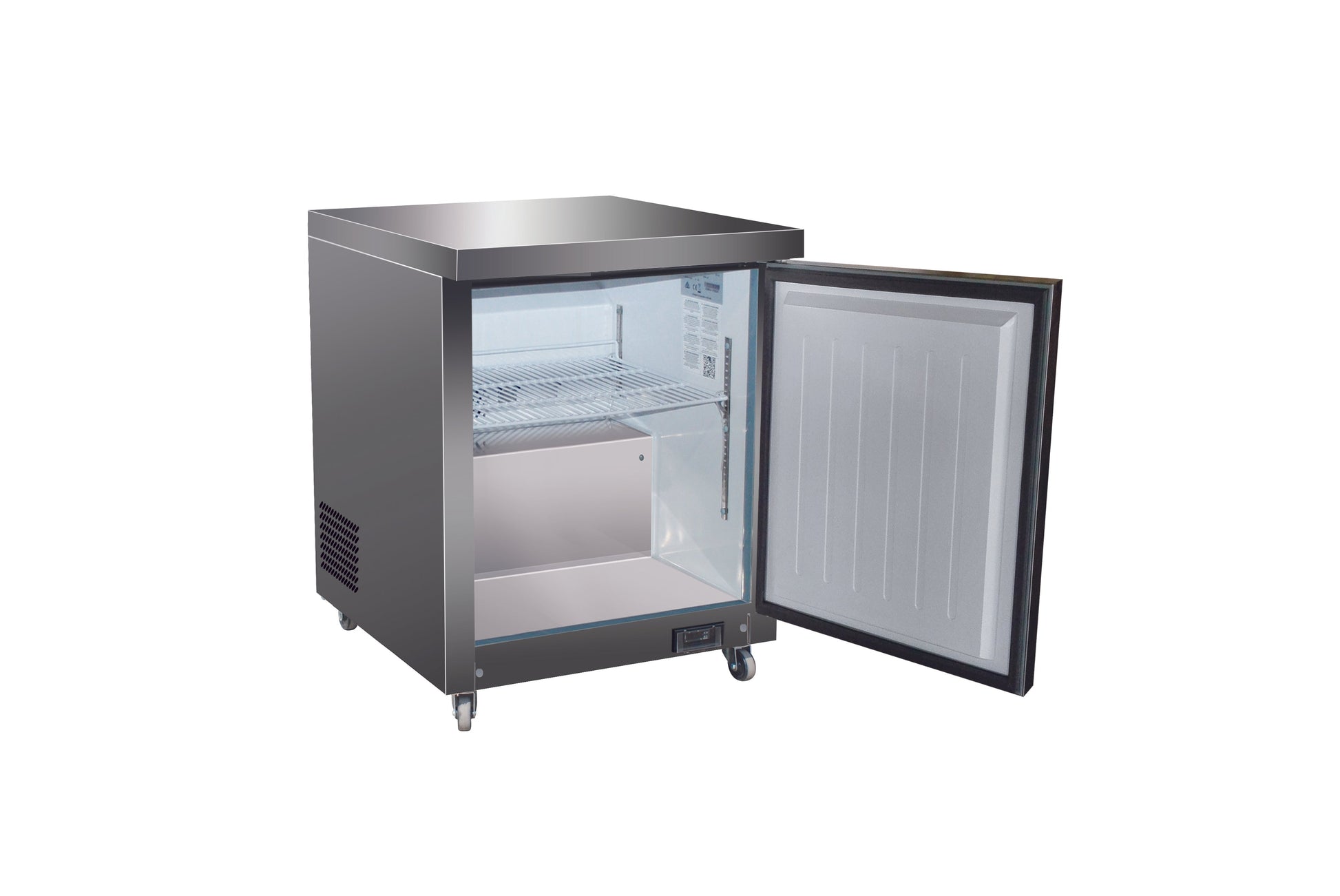 Valpro 7 cu.ft. 27 Stainless Steel Single Solid Door Under-Counter Re –  Kitchen Oasis