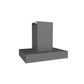 Vent-A-Hood ARS Series 36" White Finish Contemporary Island Range Hood with 250 CFM Motor and LED Lights