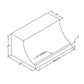 Vent-A-Hood DAH18 30" Black Finish Range Hood with 300 CFM Motor and LED Lights