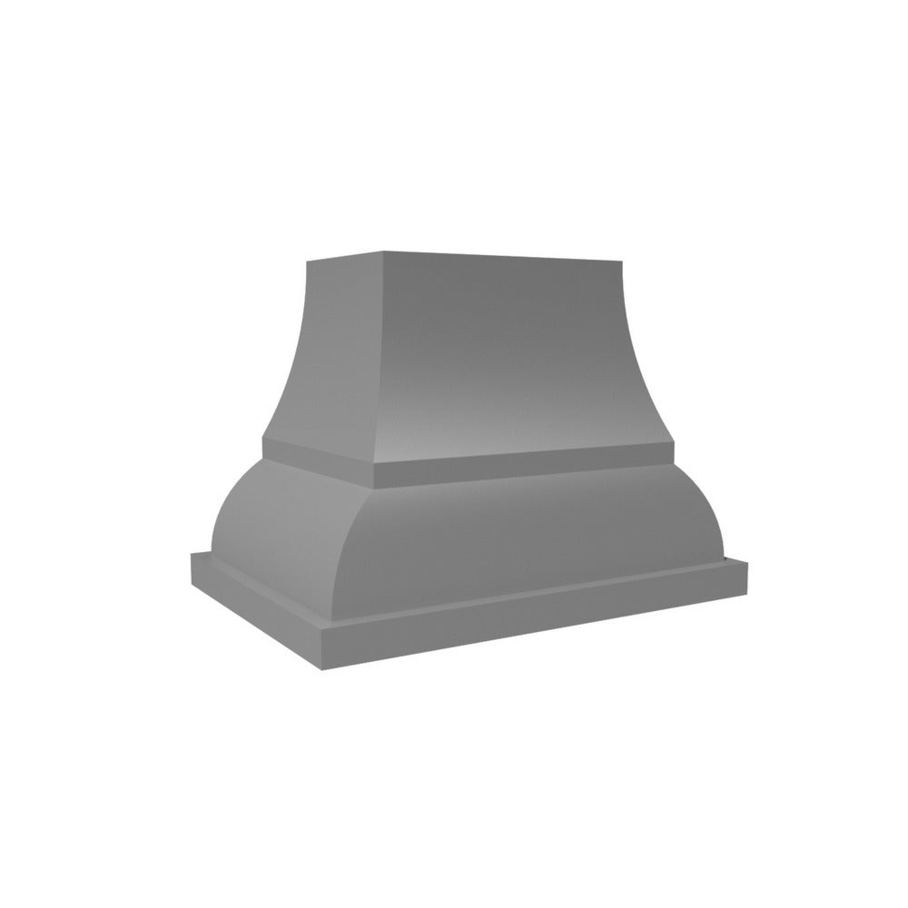 Vent-A-Hood Designer Series JCIH/A1 36" Biscuit Finish Island Range Hood with 550 CFM Motor and LED Lights