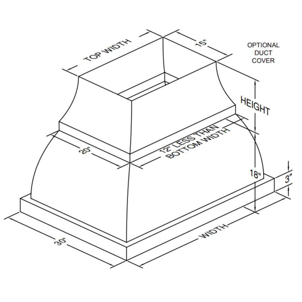 Vent-A-Hood Designer Series JCIH/B1 36" Gunsmoke Finish Island Range Hood with 550 CFM Motor and LED Lights