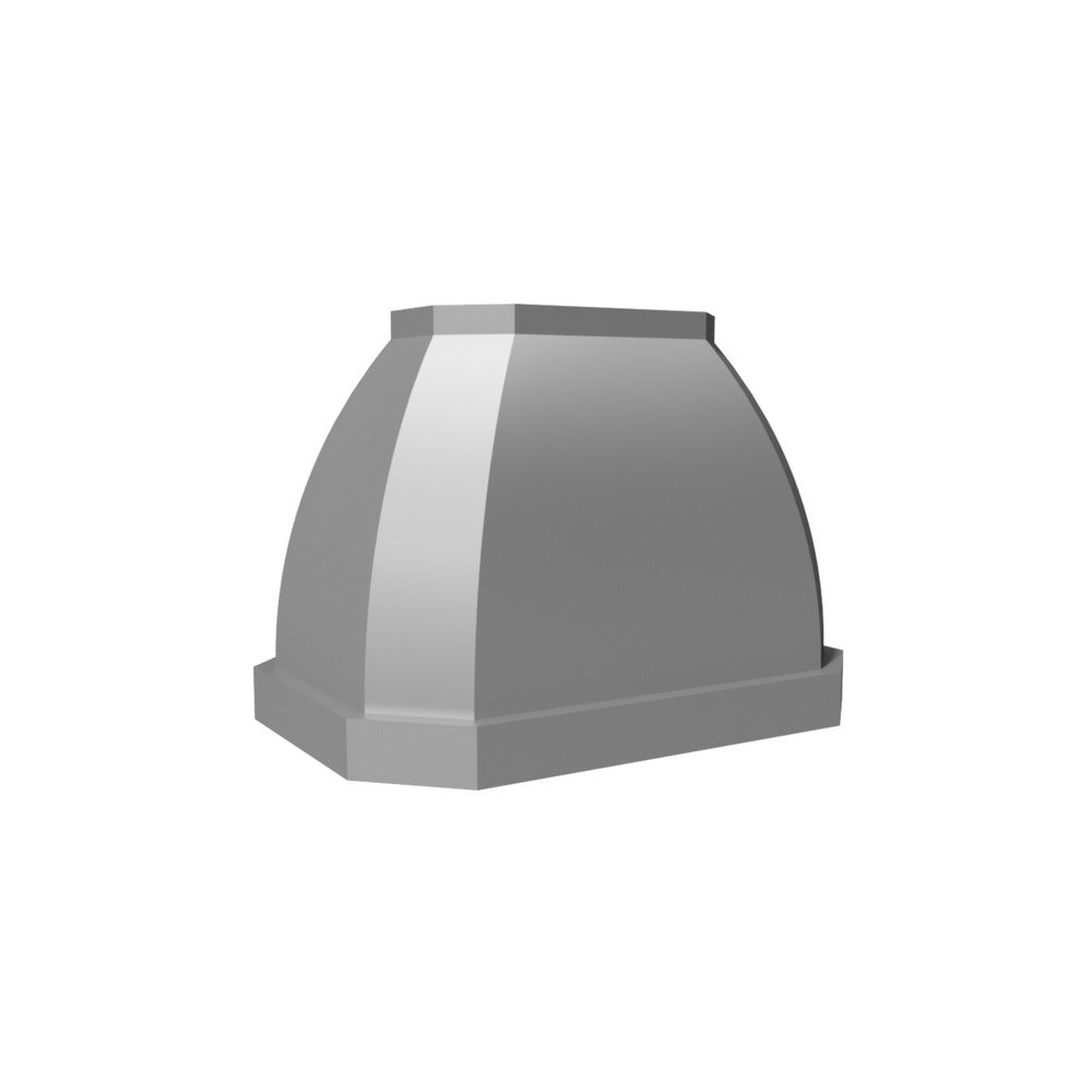 Vent-A-Hood Designer Series JCIH/C1 36" Biscuit Finish Island Range Hood with 550 CFM Motor and LED Lights