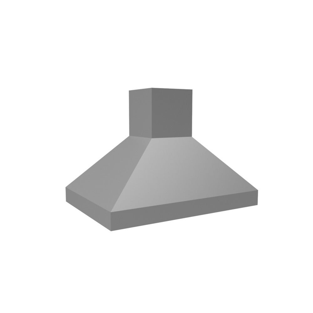 Vent-A-Hood Euroline Pro Series 42" White Finish Euro-Style Island Range Hood with 550 CFM Motor and LED Lights