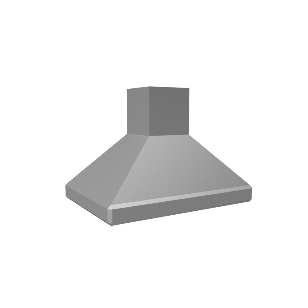 Vent-A-Hood Euroline Pro Series SEPIH18 42" Gunsmoke Finish Island Range Hood with 550 CFM Motor and LED Lights