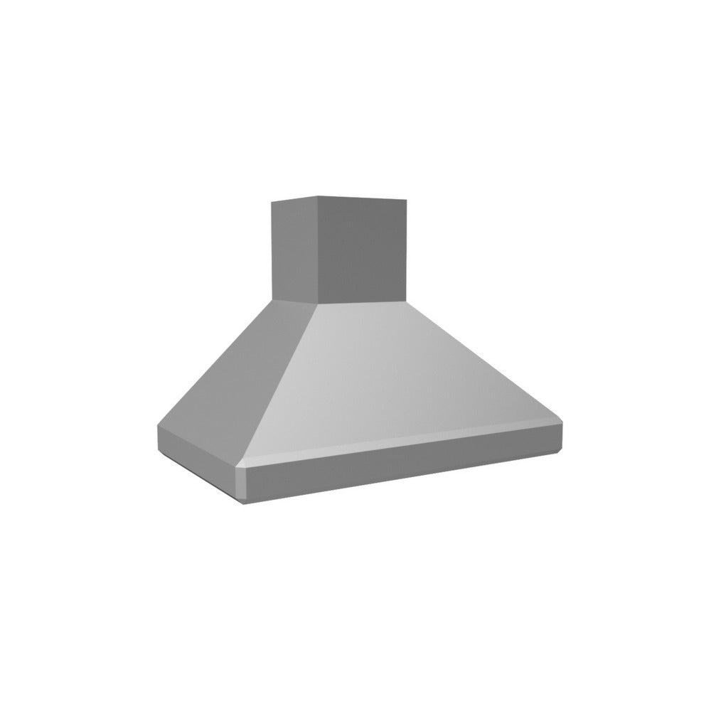 Vent-A-Hood Euroline Pro Series SEPXH18 48" White Finish Wall Mounted Range Hood with 600 CFM Motor and LED Lights