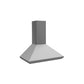 Vent-A-Hood Euroline Series PDL14 48" Overlay Finish Wall Mounted Euro-Style Range Hood with 600 CFM Motor and LED Lights