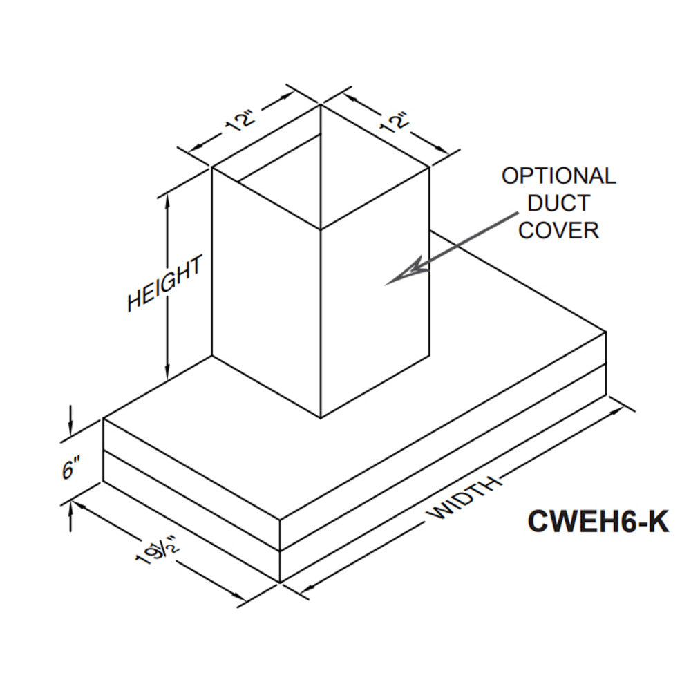 Vent-A-Hood K Series 30" Gunsmoke Finish Contemporary Wall Mount Range Hood with 250 CFM Motor and LED Lights