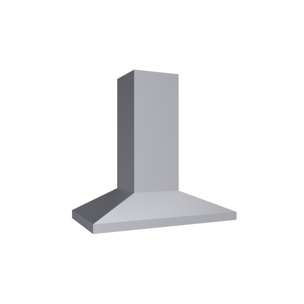 Vent-A-Hood K-Series PDH7-K 36" Biscuit Finish Wall Mounted Euro-Style Range Hood with 250 CFM Motor and LED Lights