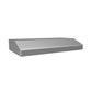 Vent-A-Hood K-Series SLH6-K 42" Stainless Steel Under Cabinet Range Hood with 250 CFM Motor and LED Lights