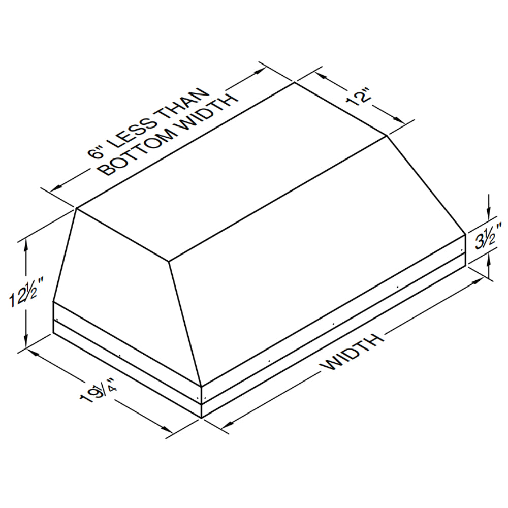 Vent-A-Hood M Series MSLD 40