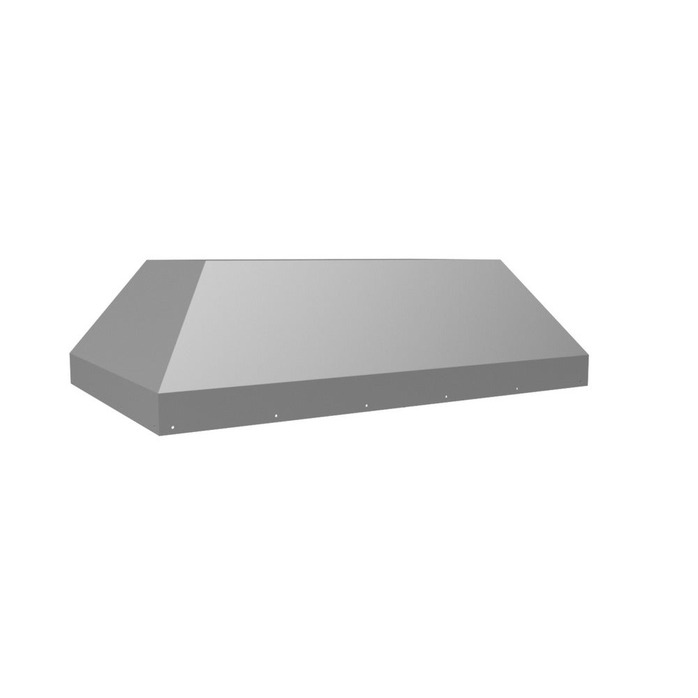 Vent-A-Hood THSLE 48" Biscuit Finish Island Liner Insert Range Hood with 550 CFM Motor and LED Lights