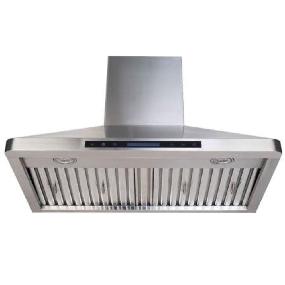 Verona 36" Stainless Steel Wall-Mounted Chimney Range Hood