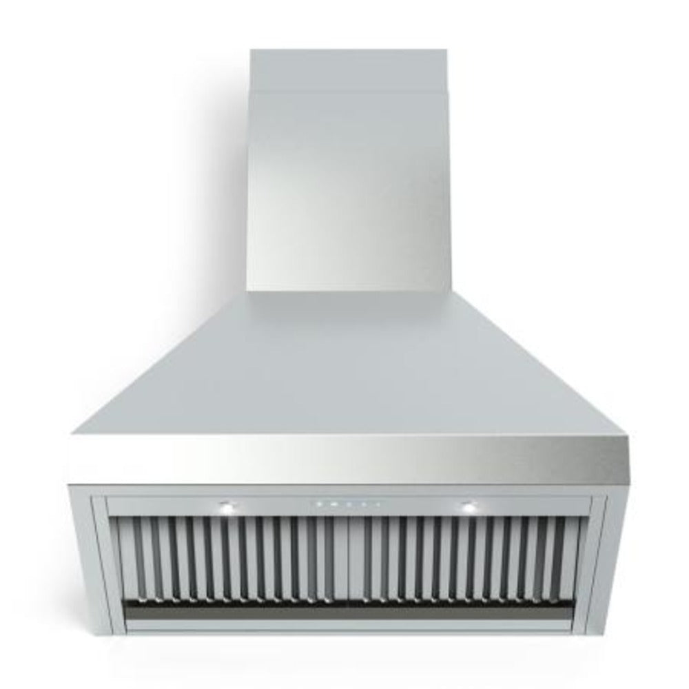 Verona Designer Series 30" Stainless Steel Wall-Mount Chimney Hood