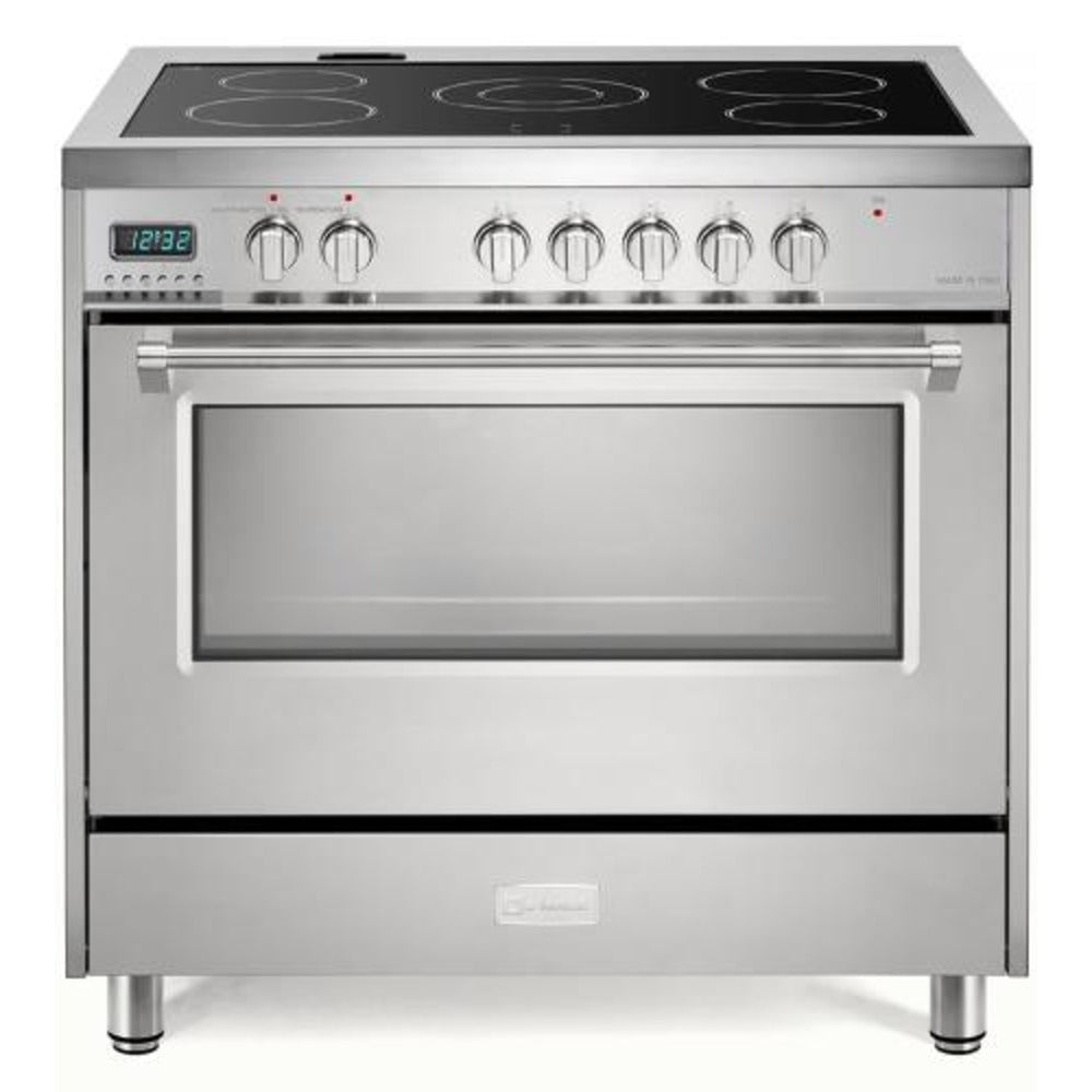 Verona Designer Series 36" Stainless Steel Finish Electric Range with 5-Burner and Single Oven