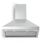 Verona Designer Series 48" Stainless Steel Wall-Mount Chimney Hood