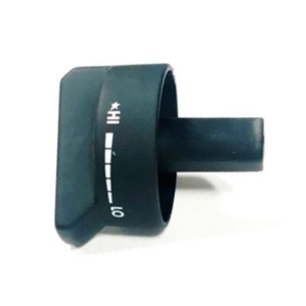 Verona Designer Series Black Color Knob Set for Designer Induction Range