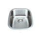 Wells Sinkware Craftsmen 15" Rectangle Undermount 18-Gauge Stainless Steel Single Bowl Bar Sink