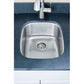 Wells Sinkware Craftsmen 15" Rectangle Undermount 18-Gauge Stainless Steel Single Bowl Bar Sink