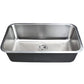 Wells Sinkware Craftsmen 30" Rectangle Undermount 18-Gauge Stainless Steel Single Bowl Kitchen Sink With 1 Bottom Protection Grid Rack and 1 Basket Strainer